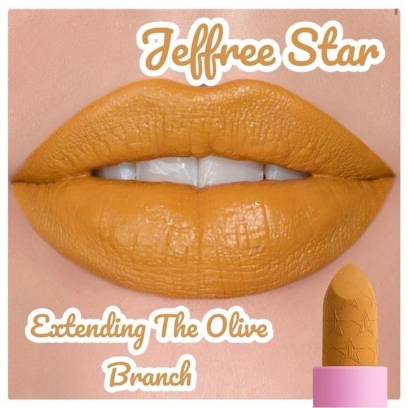Jeffree Star Other - New! Extending The Olive Branch Jeffree Star Velvet Trap Lipstick BNIB NWT